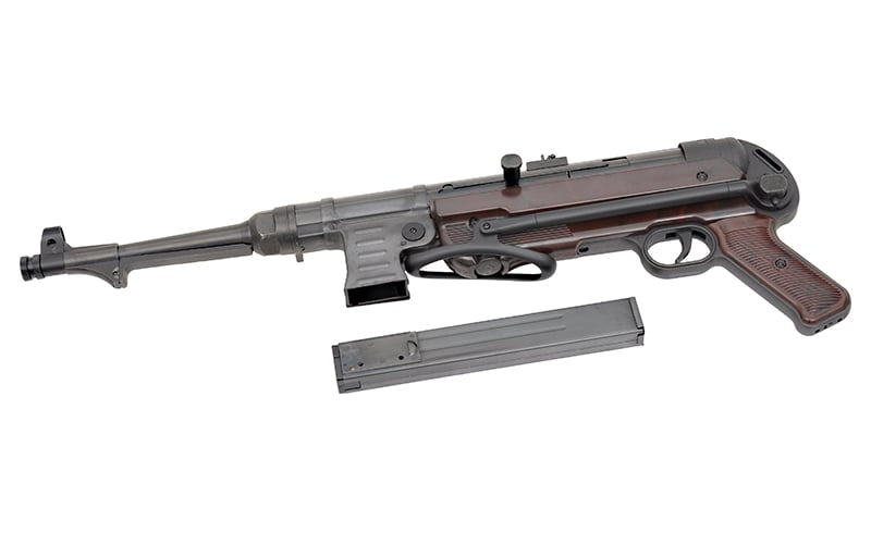 Mitragliatrice MP40 Full Metal AEG Marrone Ossidato di AGM