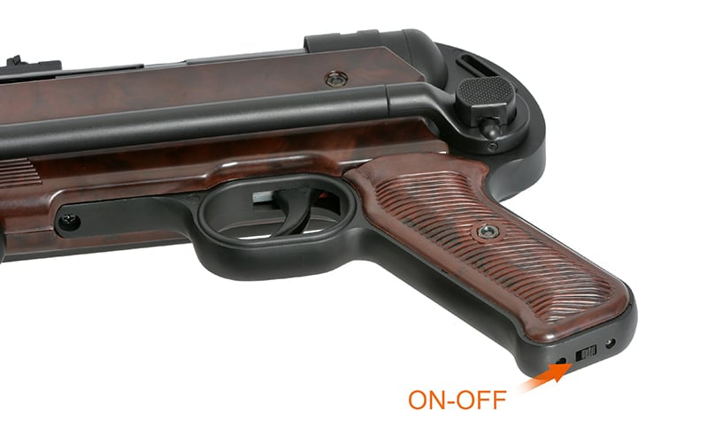 Mitragliatrice MP40 Full Metal AEG Marrone Ossidato di AGM