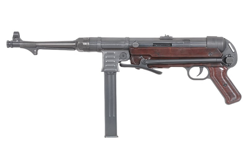 Mitragliatrice MP40 Full Metal AEG Marrone Ossidato di AGM