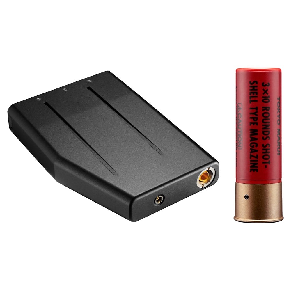 Fucile a pompa a gas M870 Tokyo Marui, finto legno e nero