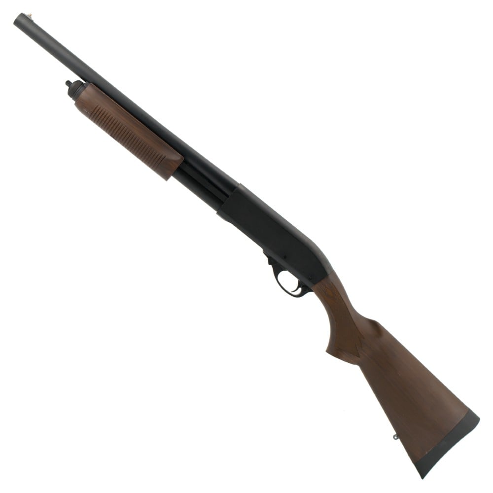 Fucile a pompa a gas M870 Tokyo Marui, finto legno e nero