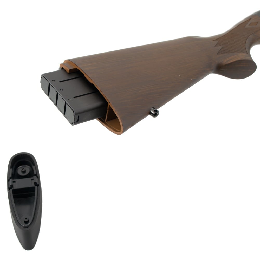Fucile a pompa a gas M870 Tokyo Marui, finto legno e nero