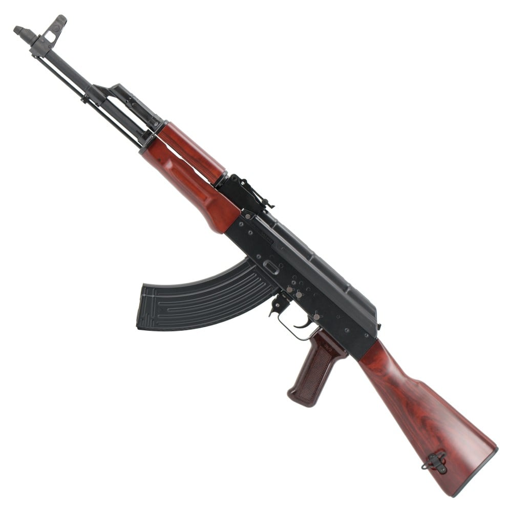 Fucile a gas Blowback AKM Finto Legno / Nero di Tokyo Marui