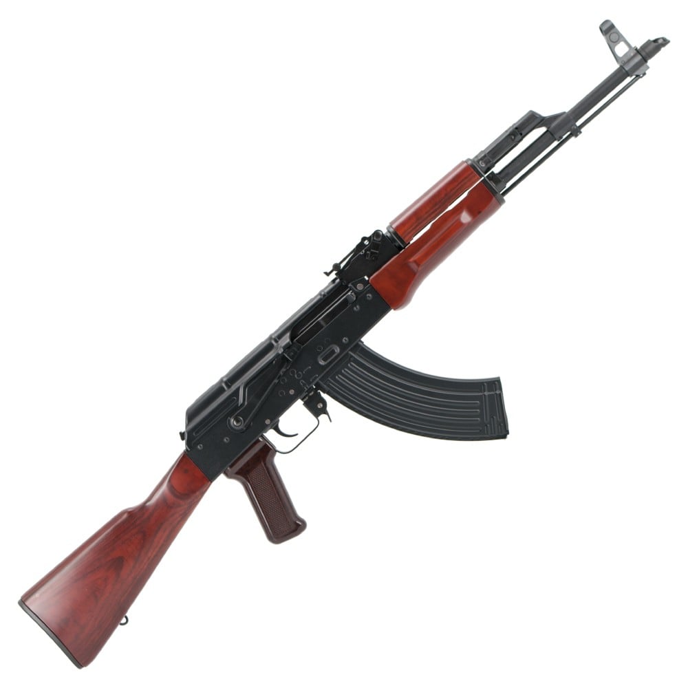 Fucile a gas Blowback AKM Finto Legno / Nero di Tokyo Marui