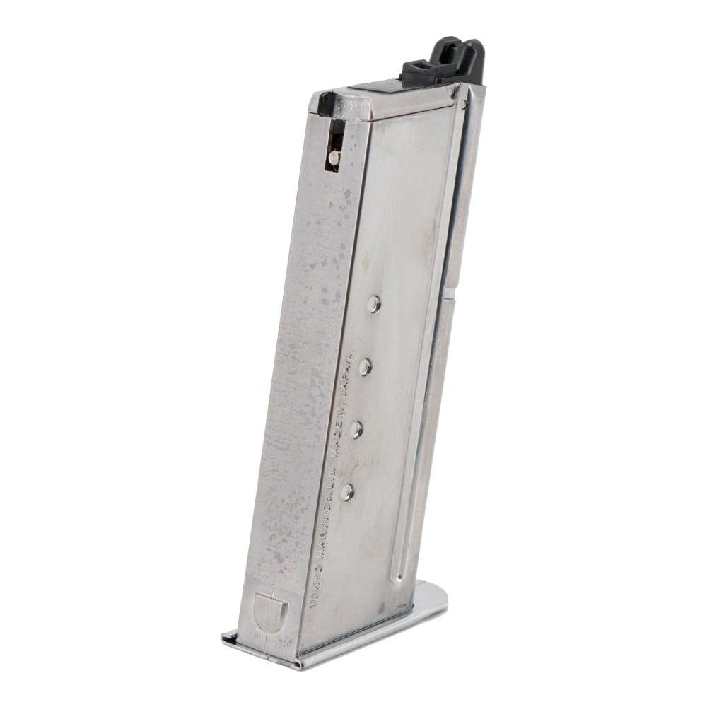 Tokyo Marui Desert Eagle 27bb Gas Chrome Magazine Caricatore a gas 27 colpi cromato per Desert Eagle Tokyo Marui