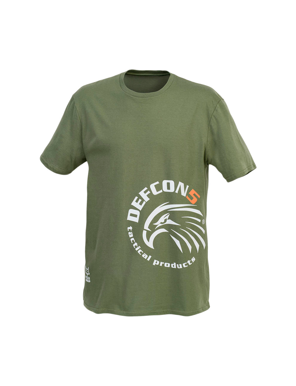 DEFCON 5 D5-DEF-1 T-Shirt Double Logos OD GREEN M