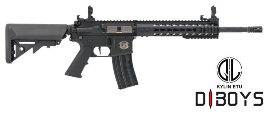 D|BOYS M4 10" KeyMod Fulcrum Division 2.0 Kylin ETU AEG di D|BOYS