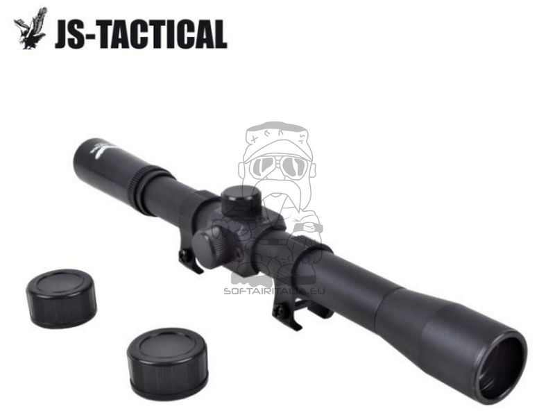 Ottica con lente 20mm e zoom 4x  di JS-TACTICAL