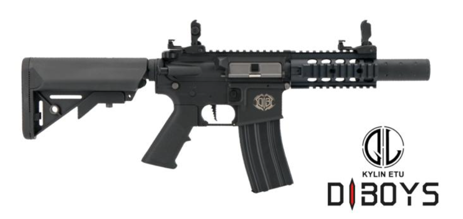 D|BOYS M4 5" Fulcrum Division 2.0 KYLIN ETU Electronic Trigger Unit di D|BOYS