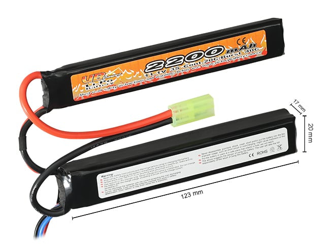 Batteria Li-Po 2200mAh 11,1V di VICTORY BATTERY