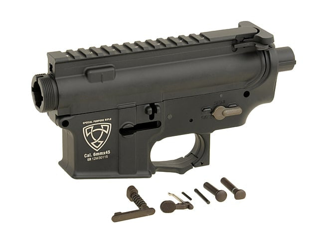 ASR Upper and Lower Receiver - Black di APS