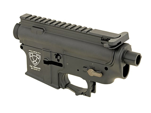 ASR Upper and Lower Receiver - Black di APS