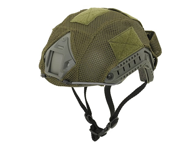 Cover per Elmetto FAST Mod. B - Olive di 8FIELDS