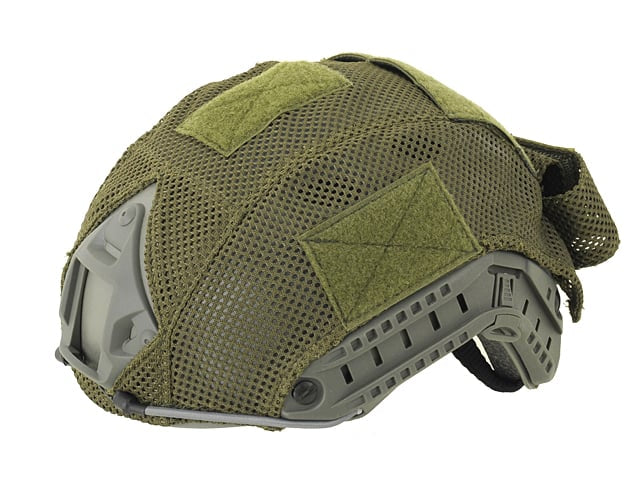Cover per Elmetto FAST Mod. B - Olive di 8FIELDS