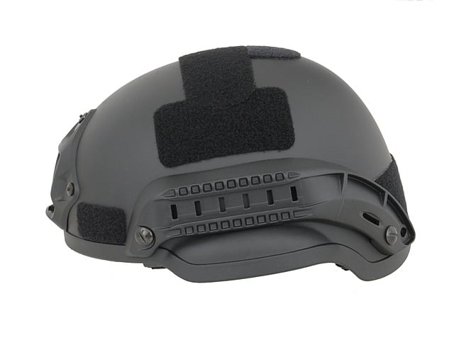 Replica Elmetto Spec-Ops MICH Mid-Cut - Nero di 8FIELDS