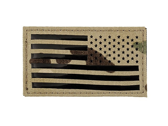 Reverse USA Flag Patch - Multicamo di EMERSONGEAR