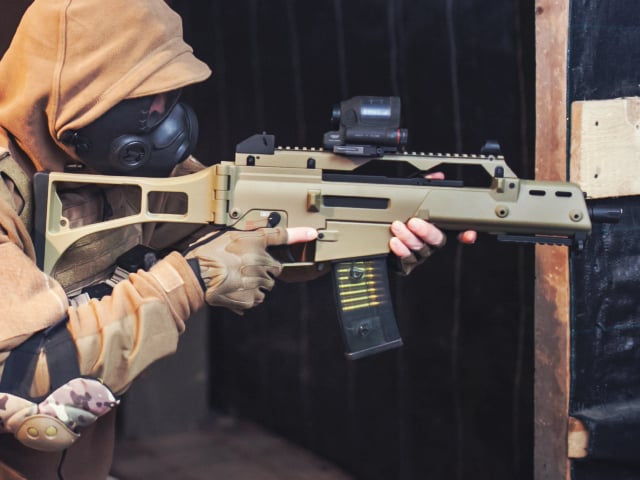 JG 608 TAN - Replica AEG di J.G. WORKS