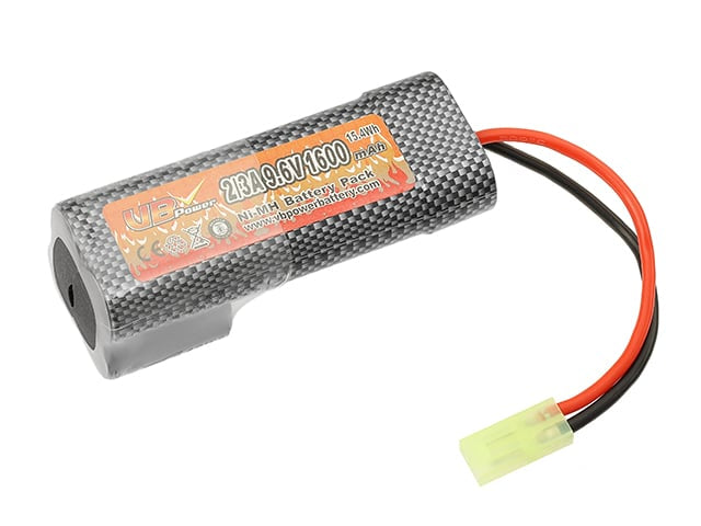 Batteria NiMH 1600mAh 9,6V per AUG/KU di 8FIELDS