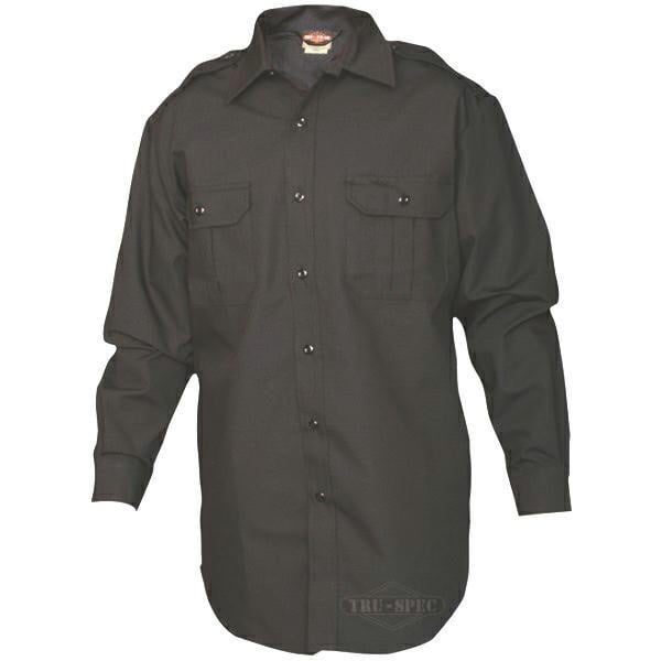 Camicia Tactical LS Black di TRU-SPEC