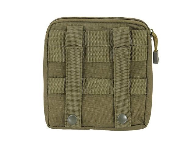 Pouch Zippered MOLLE - Olive di 8FIELDS