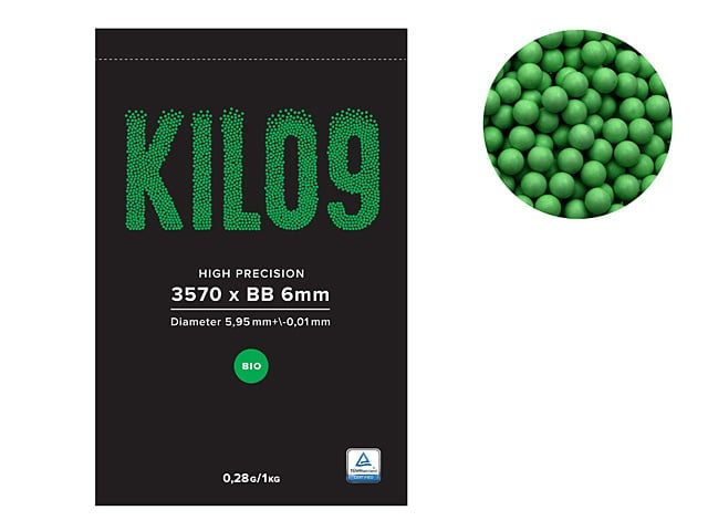 Pallini Biodegradabili 0,28g di KILO9