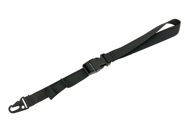 Simple 1-Point Sling w/Hook - Black di 8FIELDS