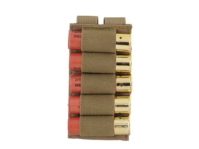 5rd Shotgun Shell Panel Coyote di 8FIELDS