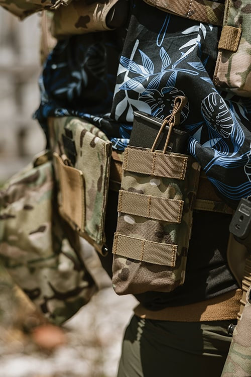 Open Top Single 7.62x39 AK Mag Pouch di 8FIELDS
