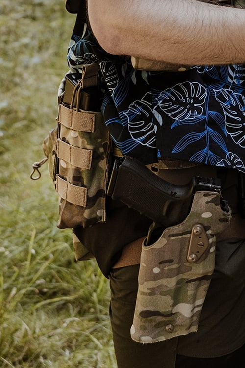 Open Top Single 7.62x39 AK Mag Pouch di 8FIELDS