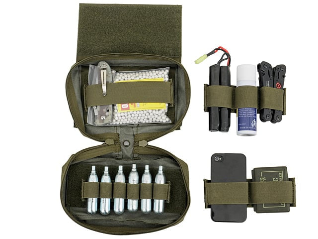 Drop-Down Utility Pouch Multicamo di 8FIELDS