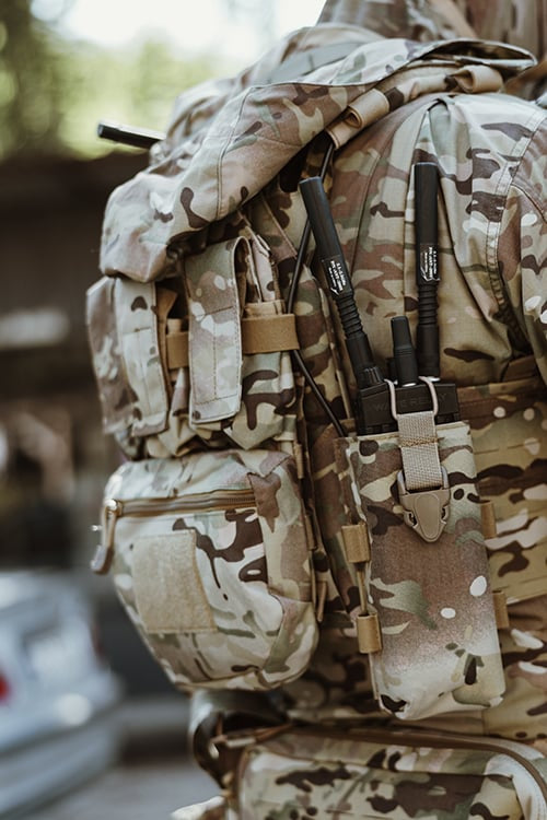 Assault Back Panel - Multicamo di 8FIELDS