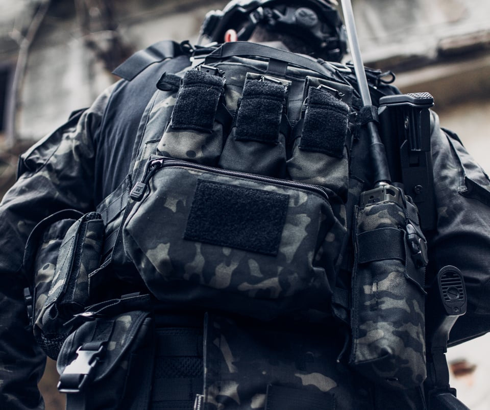 Assault Back Panel - Coyote di 8FIELDS