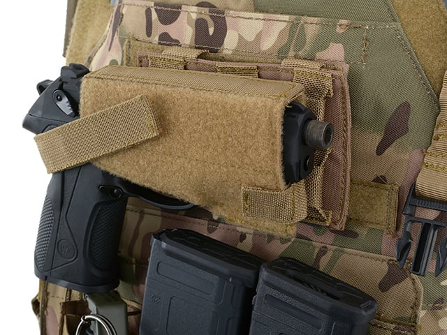 MOLLE Horizontal Mount Panel - Black di 8FIELDS
