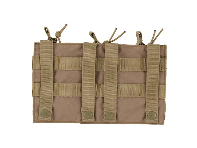 Triple Open Top 7.62 Mag Pouch - Coyote di 8FIELDS