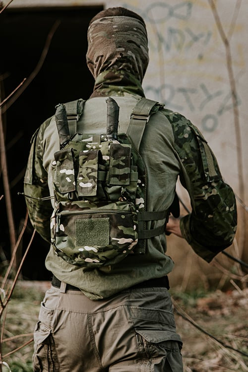 Assault Back Panel - MT di 8FIELDS