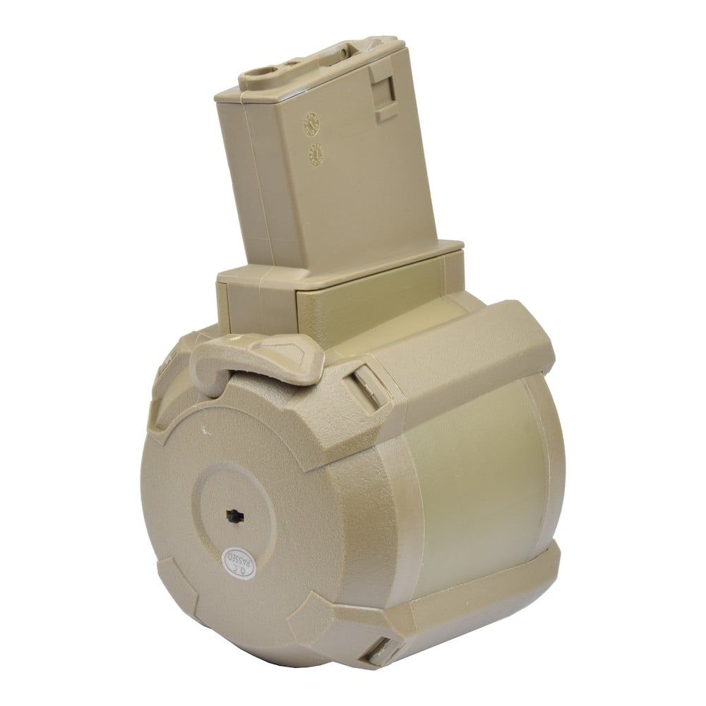 Caricatore Drum 1200 Colpi per M4 di A&K