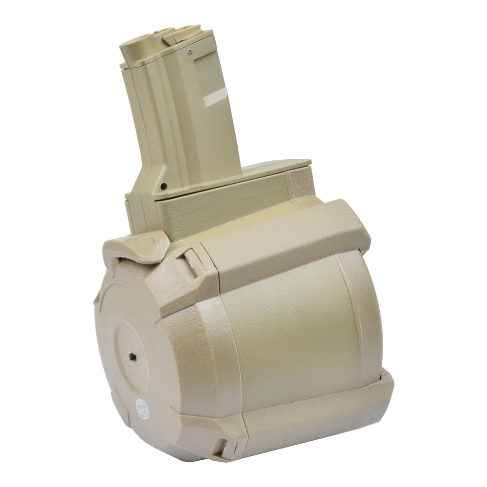 Caricatore Drum 1200 Colpi per MP5 di A&K
