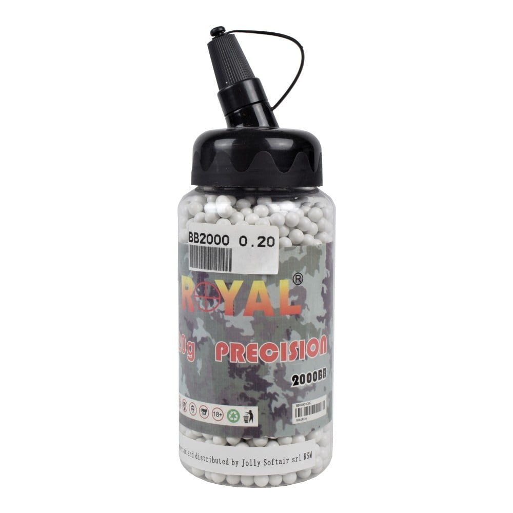 Pallini 0,20g Biberon 2000 Pezzi di ROYAL