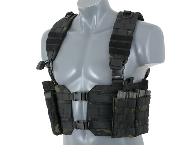 Gilet Tattico Split Front Chest Harness di 8FIELDS