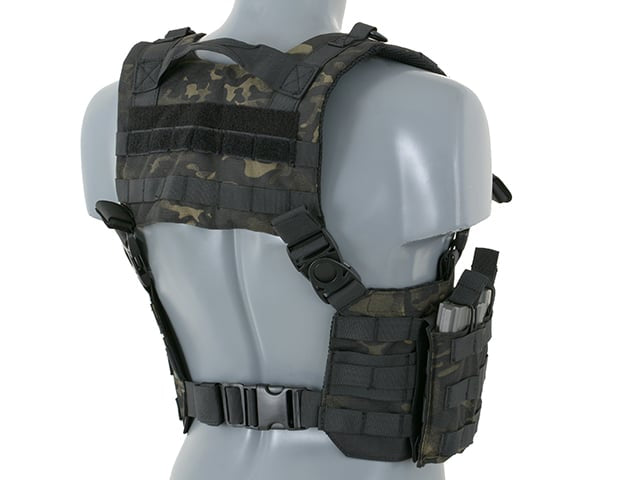 Gilet Tattico Split Front Chest Harness di 8FIELDS