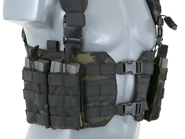 Gilet Tattico Split Front Chest Harness di 8FIELDS