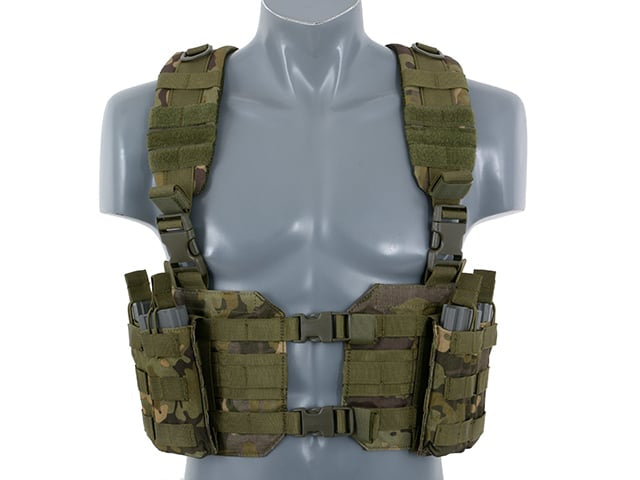 Gilet Tattico Split Front Chest Harness di 8FIELDS