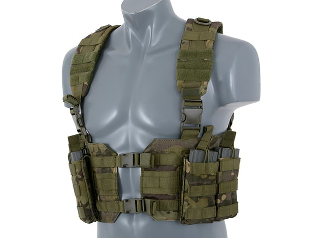 Gilet Tattico Split Front Chest Harness di 8FIELDS