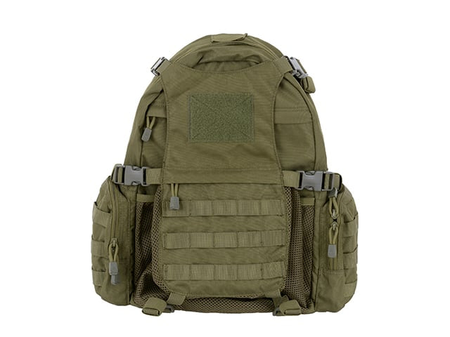 Zaino tattico con tasca per casco - OLIVE di 8FIELDS