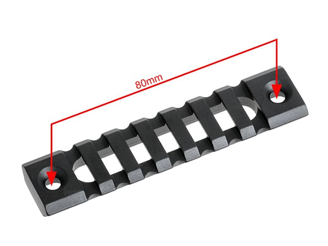 Slitta Picatinny 93mm di VECTOR OPTICS