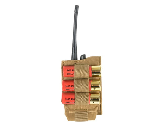 Mini Radio Pouch Coyote di 8FIELDS