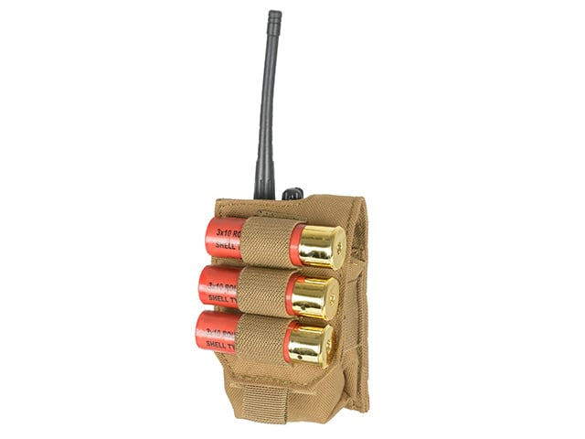 Mini Radio Pouch Coyote di 8FIELDS