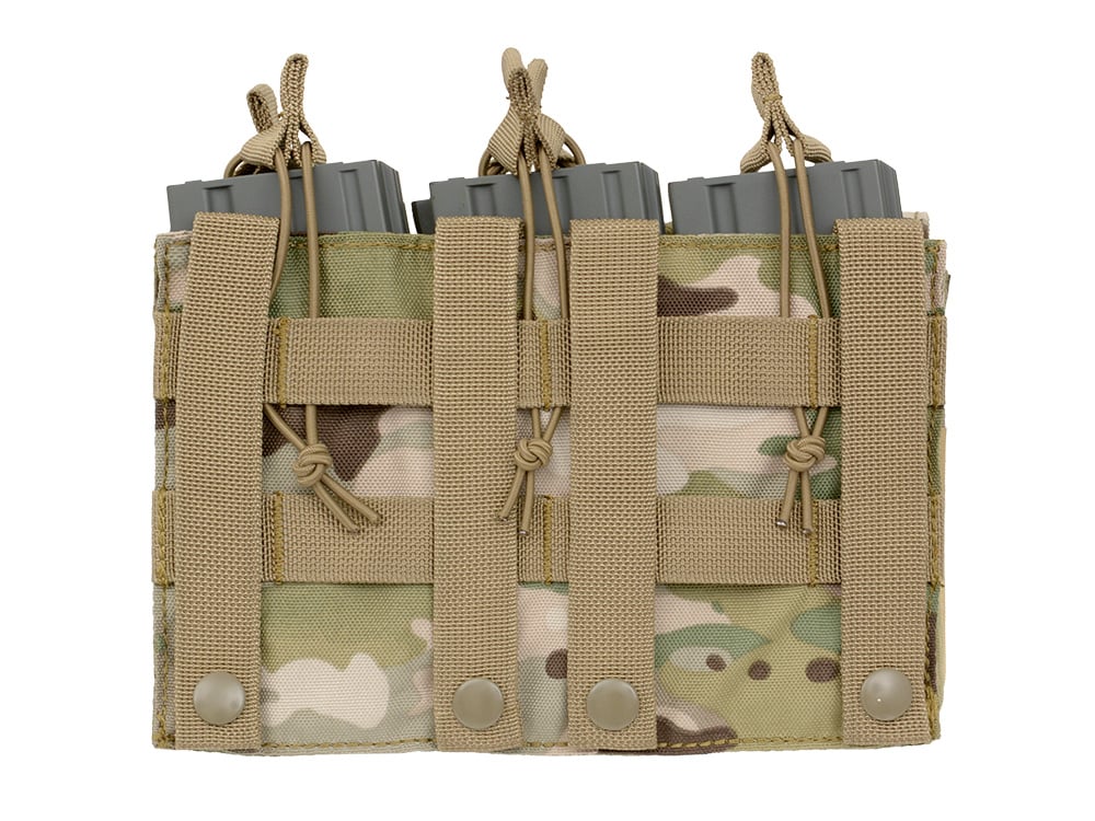 Triple 5.56 Mag/Pistol Pouch Panel di 8FIELDS