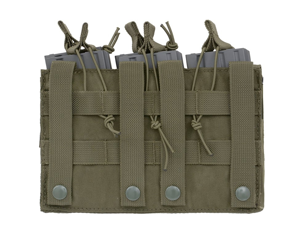 Triple 5.56 Mag/Pistol Pouch Panel di 8FIELDS