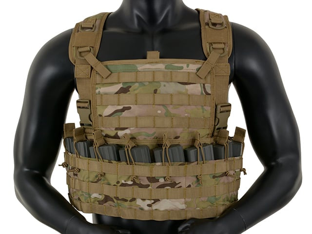Gilet Tattico Chest Rig Multicamo di 8FIELDS